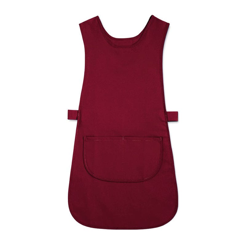 burgundy w112 long length tabard