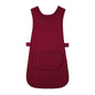 burgundy w112 long length tabard