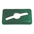 cb316 green paper and bottle lid