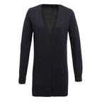 charcoal 5 button premier cardigan
