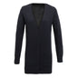 charcoal 5 button premier cardigan