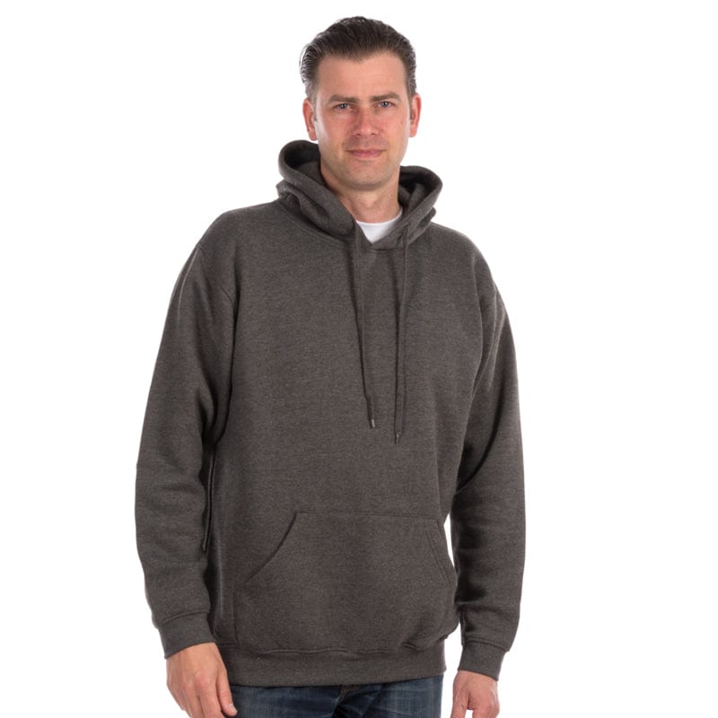 charcoal classic hooded sweatshirt