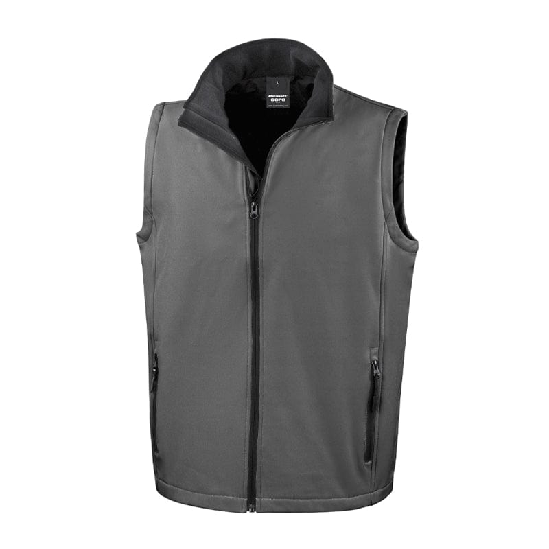 charcoal functional body warmer