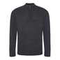 charcoal jersey knit sweatshirt