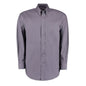 charcoal mens long sleeve shirt kk105