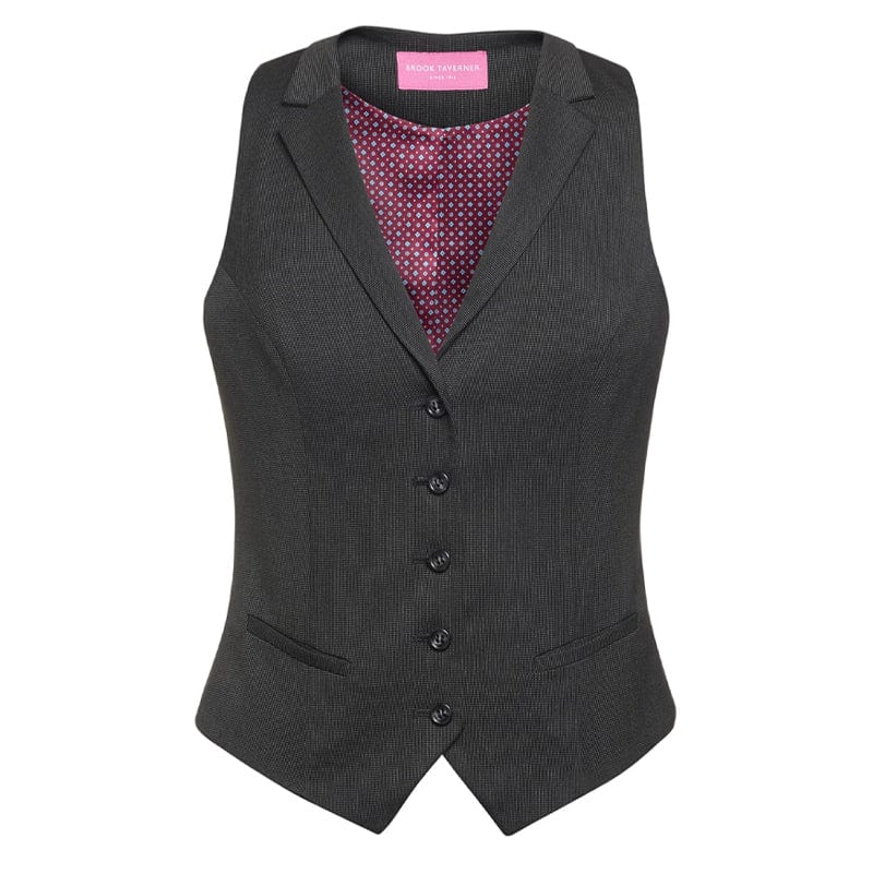 charcoal pindot lightweight formal garment