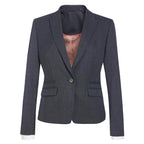 charcoal pindot rosewood slim jacket