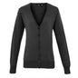 charcoal premier ladies corporate cardigan