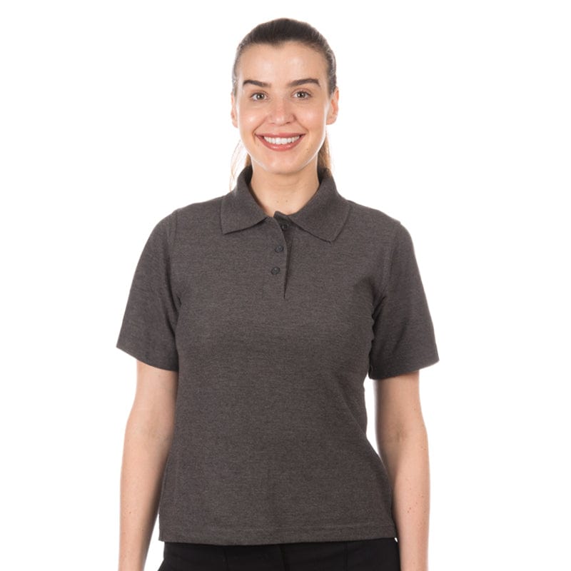 charcoal stylish ladies polo shirt