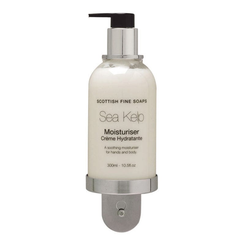 chrome single soap bottle holder