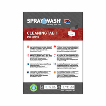 i-spraywash Tab-1 Descaling Cleaning Tablets x18