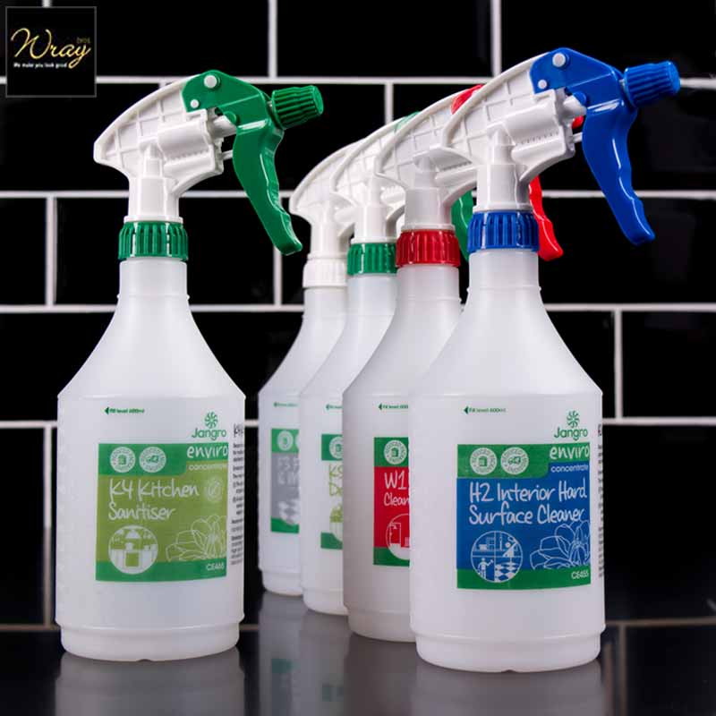 cleanr spray bottles for enviro concentrates