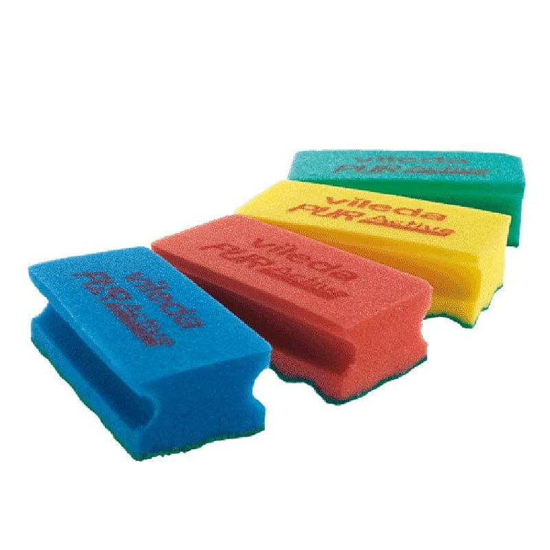 colour coded sponge scourers