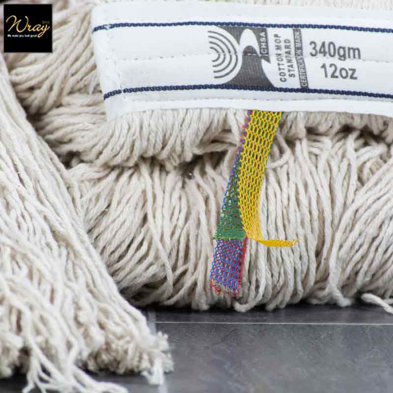 colour coded twine mop head