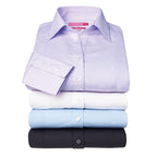 cotton rich ladies corporate wear shirts
