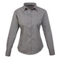 dark grey ladies fitted shirt