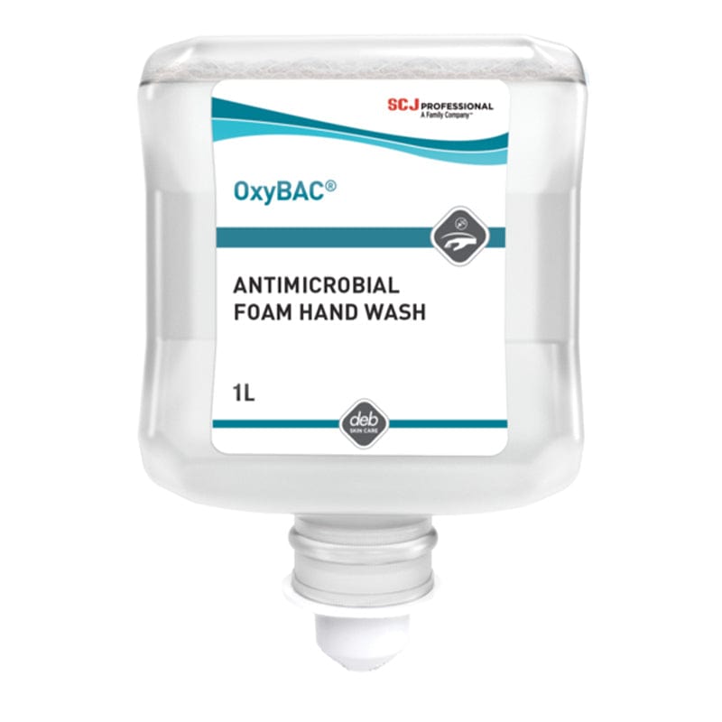 deb oxybac antibacterial hand wash 6 x 1l