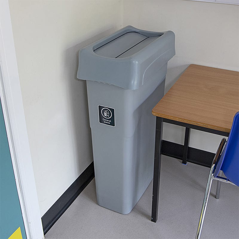 drop shot bin lid corner bin