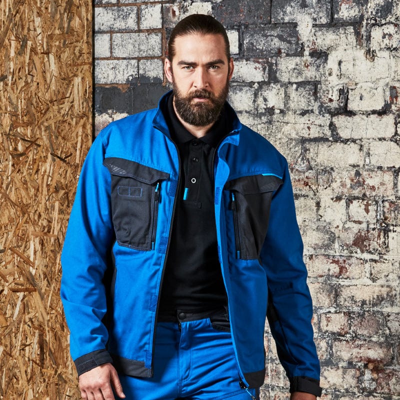 durable storm flap canvas jacket
