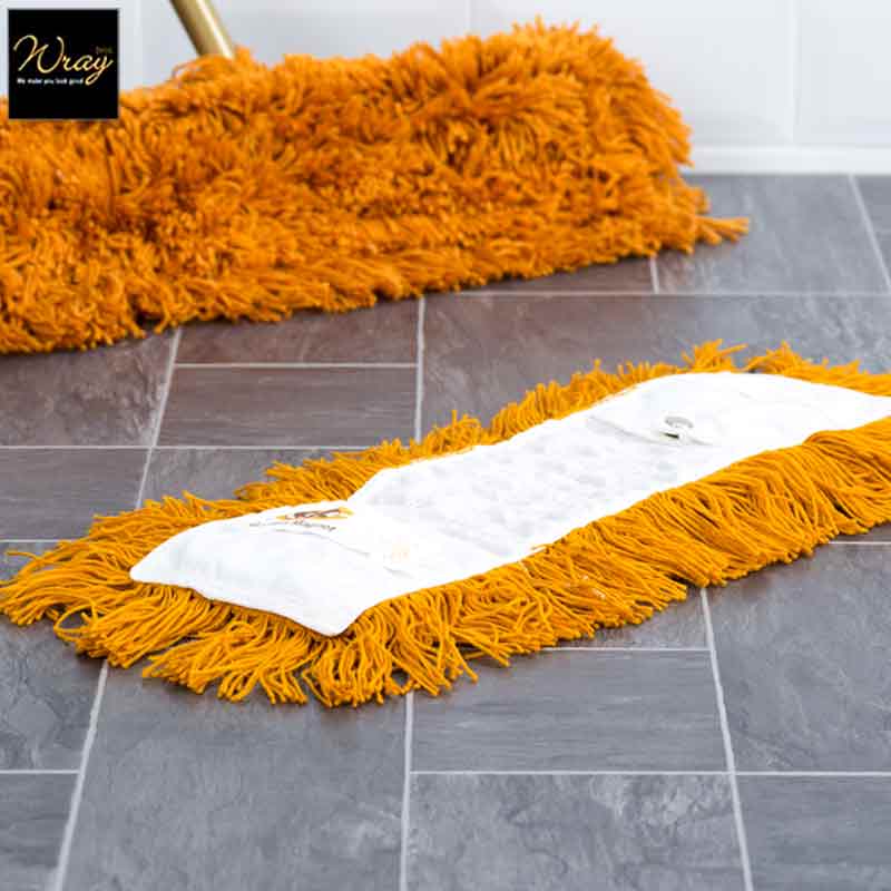 easily laundered dust sweeping head