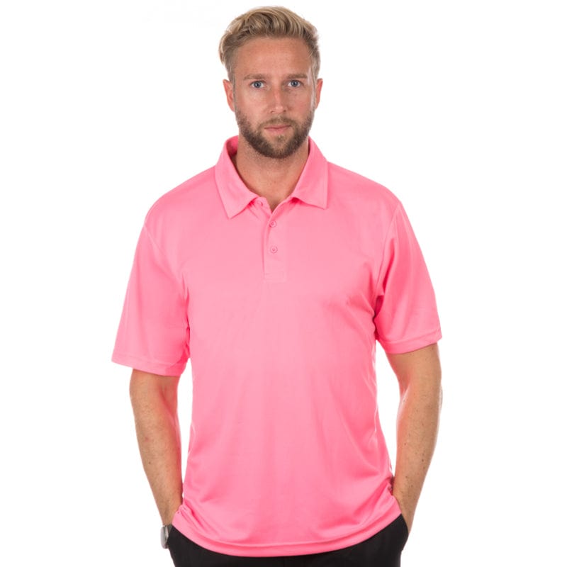electric pink extra comfort polo