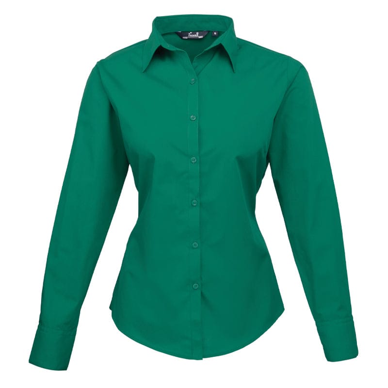 emerald ladies long sleeve shirt