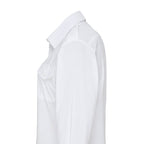 epaulettes stiffened collar shirt pr310