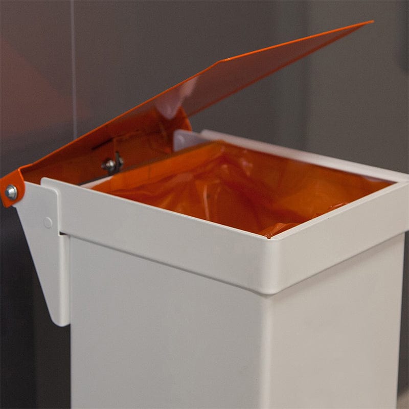 fire retardant pedal bin lid