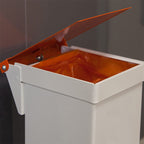 fire retardant pedal bin lid