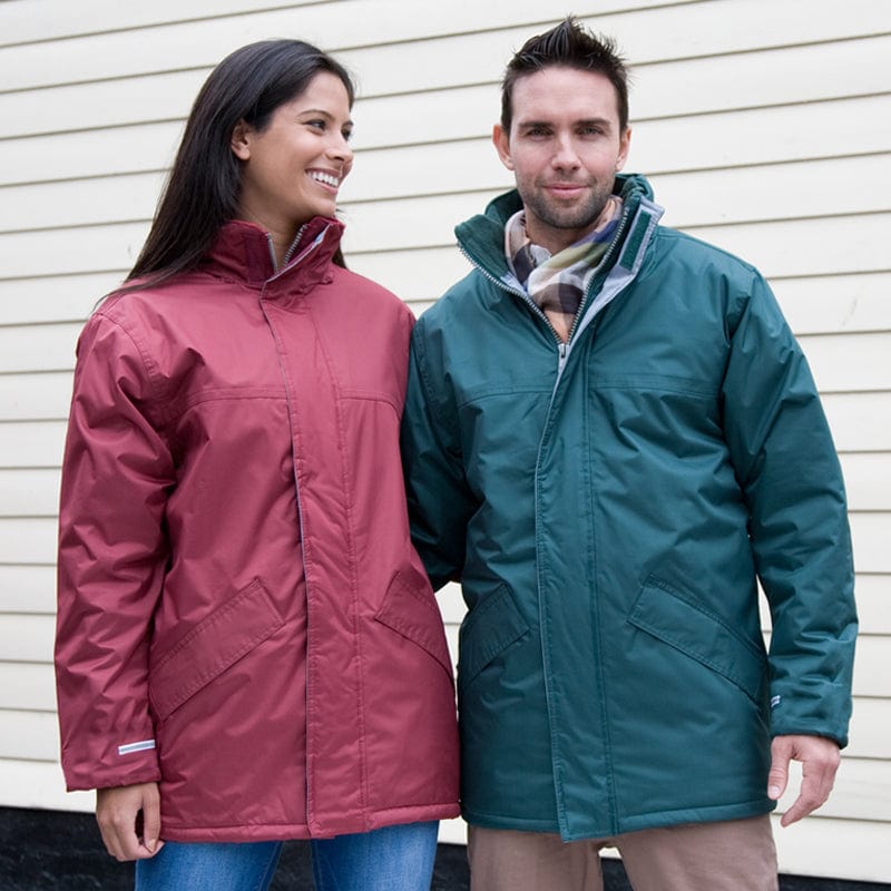 fleece lined winter jacket