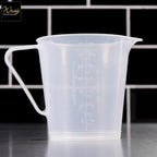 fluid ounces plastic jub measure