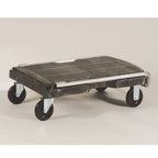 foldable rubbermaid triple trolley