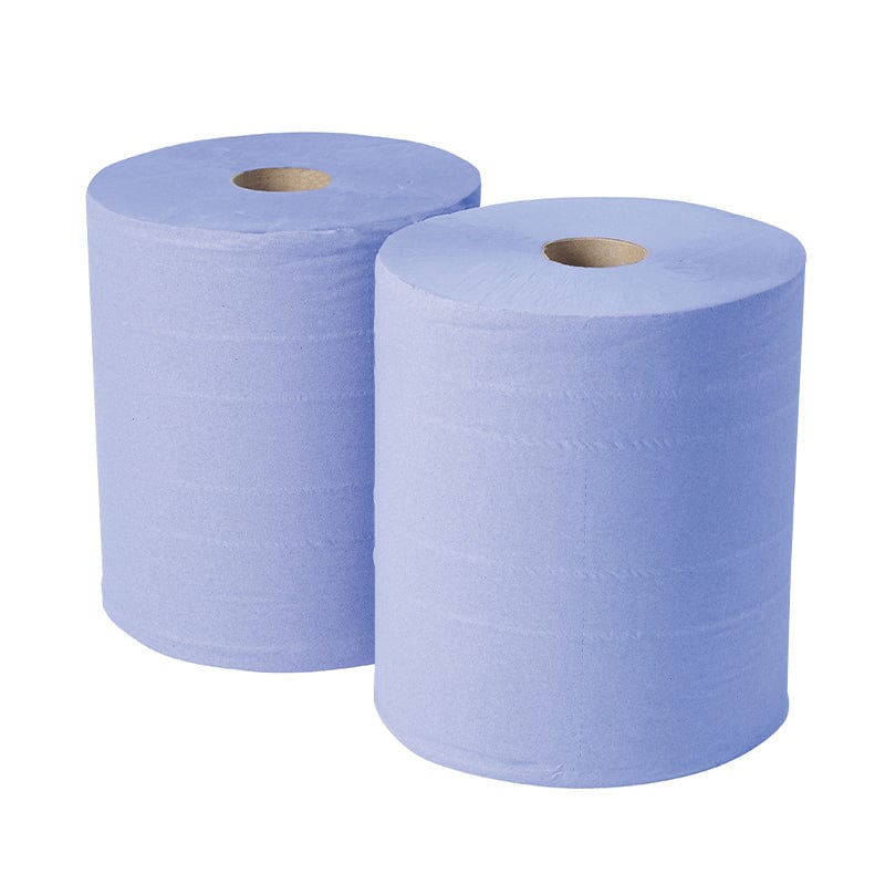 Forecourt Wiper Rolls Blue x2