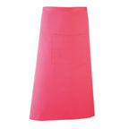 fuchsia long bar apron