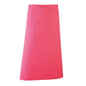 fuchsia long bar apron
