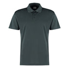 graphite micro mesh poloshirt