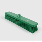 green colour coded stiff broom head