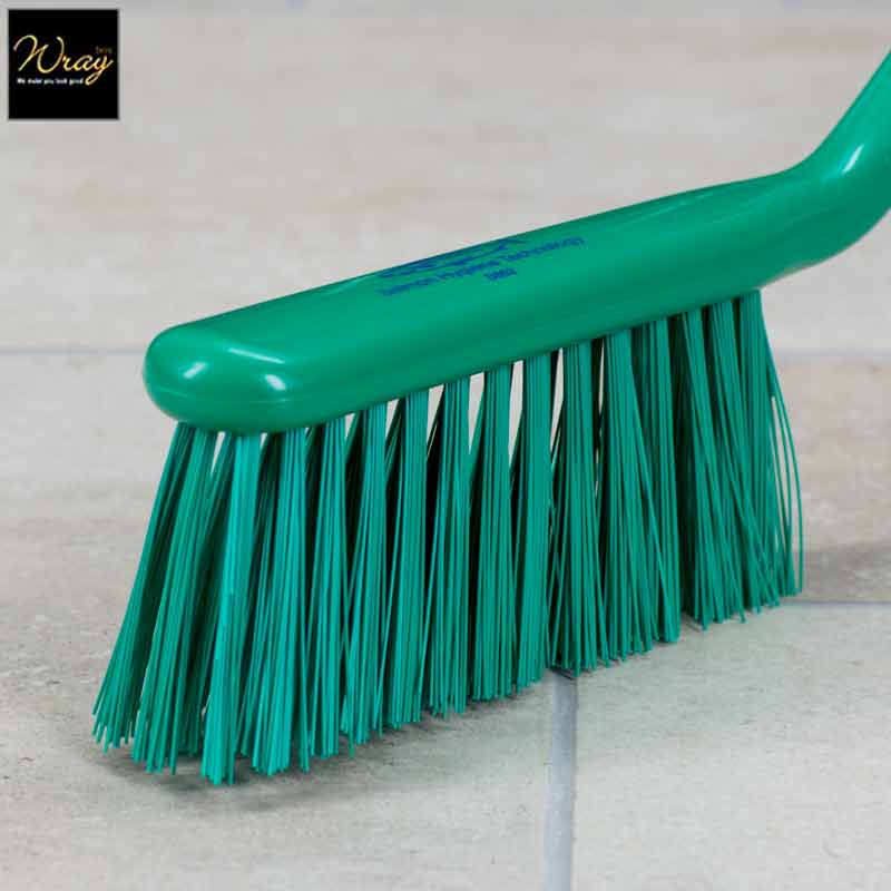 green ergonomic food preperation brush