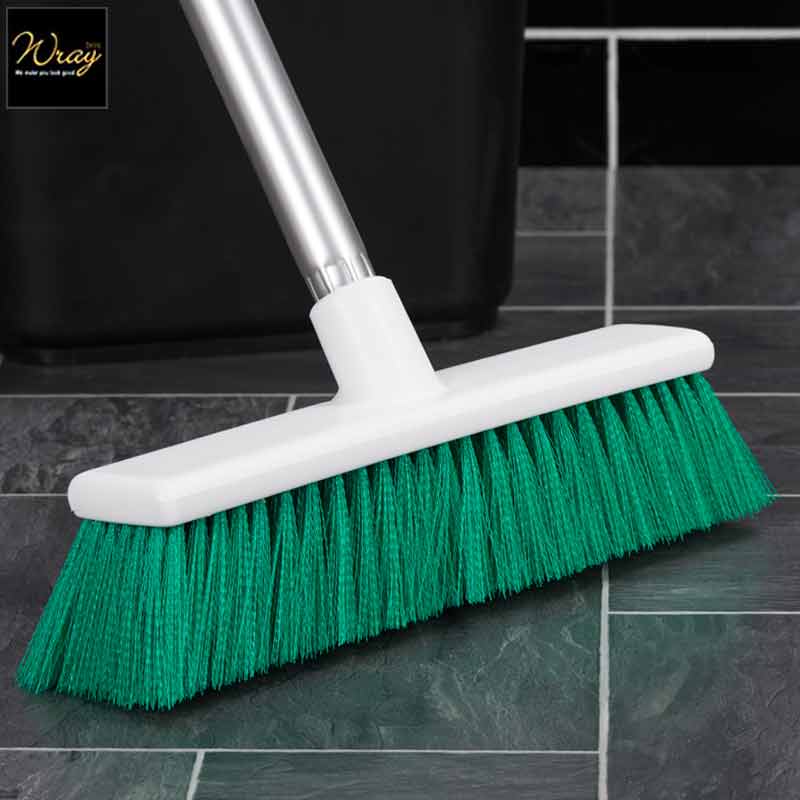 green hard surface cleaning brush