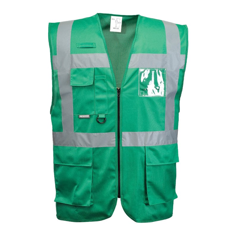 green iona executive vest