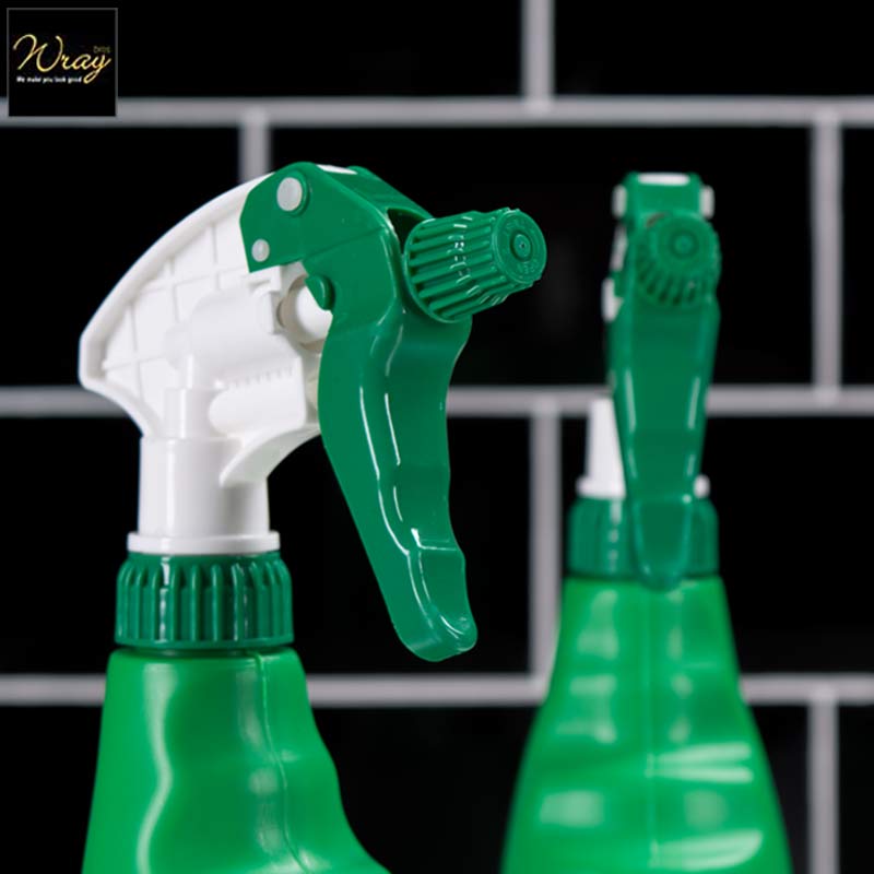 green kitchen cleaning trigger head