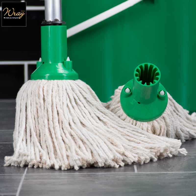 green py socket mop