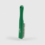 green steel wire brush