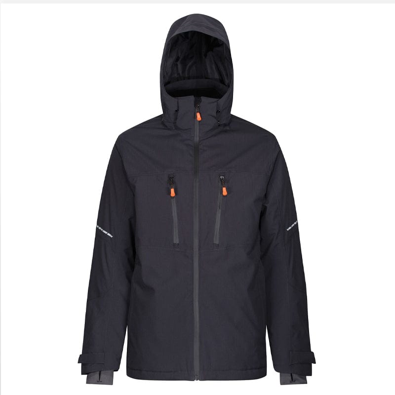 grey black regatta jacket