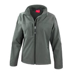 grey breathable softshell jacket