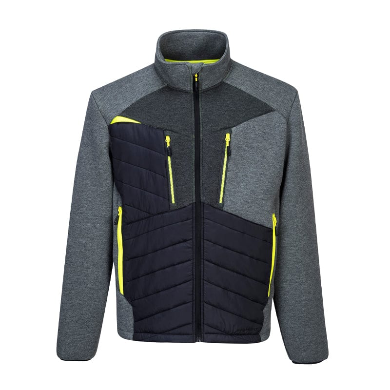 grey portwest baffle jacket dx471
