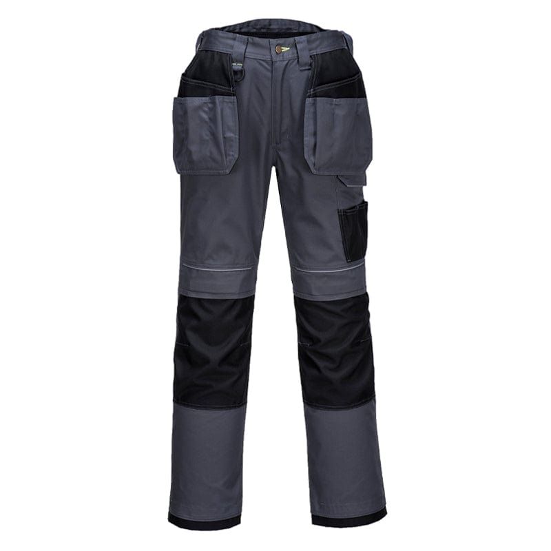 grey portwest holster work trousers