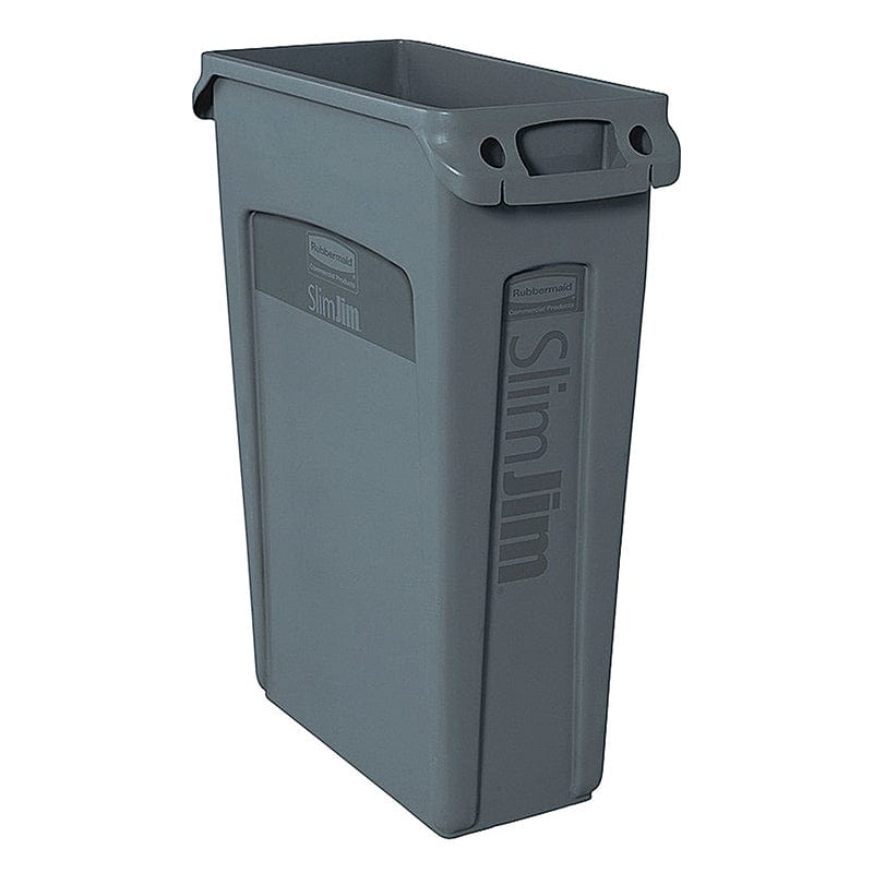 grey space saving slim jim bin