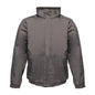 grey studded storm flap jacket