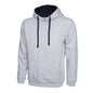 heather grey navy uneek uc507 hoodie